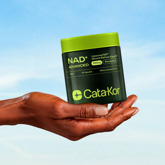 Cata-Kor Liposomal NAD+ Supplement with Resveratrol – NMN Supplement Alternative - Advanced NAD Resveratrol